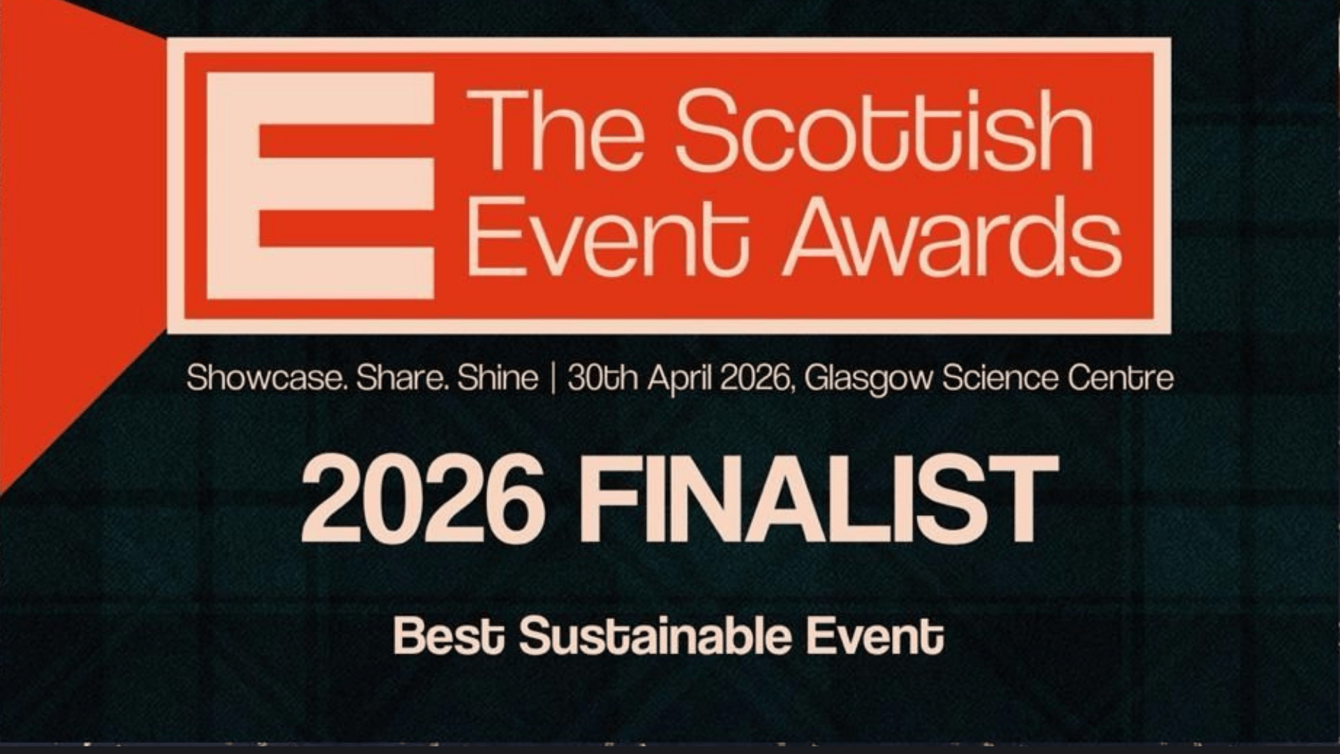 Scottish event awards finalist 